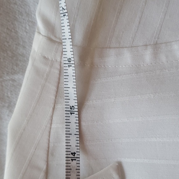 Last Chance Editions by Van Heusen Single Stitch‎ SSlv White Sz 15.5 Shirt - Picture 10 of 11